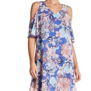 SOLD - B Collection by Bobeau Mary Cold Shoulder Dress